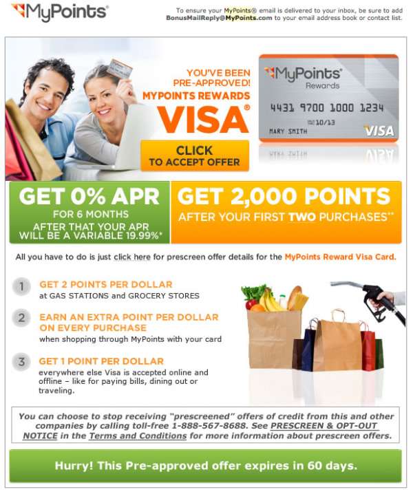 mypoints shopping